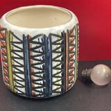 Contemporary ceramic, Cache pot, vase Roger Capron Vallauris