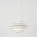 Lampe à suspension vintage danoise Vérone par Kurt Wiborg, Jeka, 1980