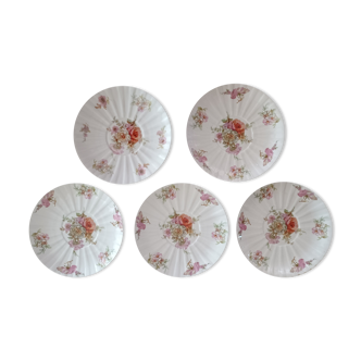 5 Seltmann Weiden porcelain saucers