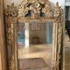 Old mirror gilded wood style L XVI