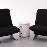 F780 Concorde Lounge Chairs by Pierre Paulin for Artifort in New Upholstery