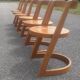 Suite de 6 chaises vintage Baumann modèle Halfa