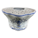 Handcrafted earthenware bouquet from the Monasteries of Bethlehem, blue decor