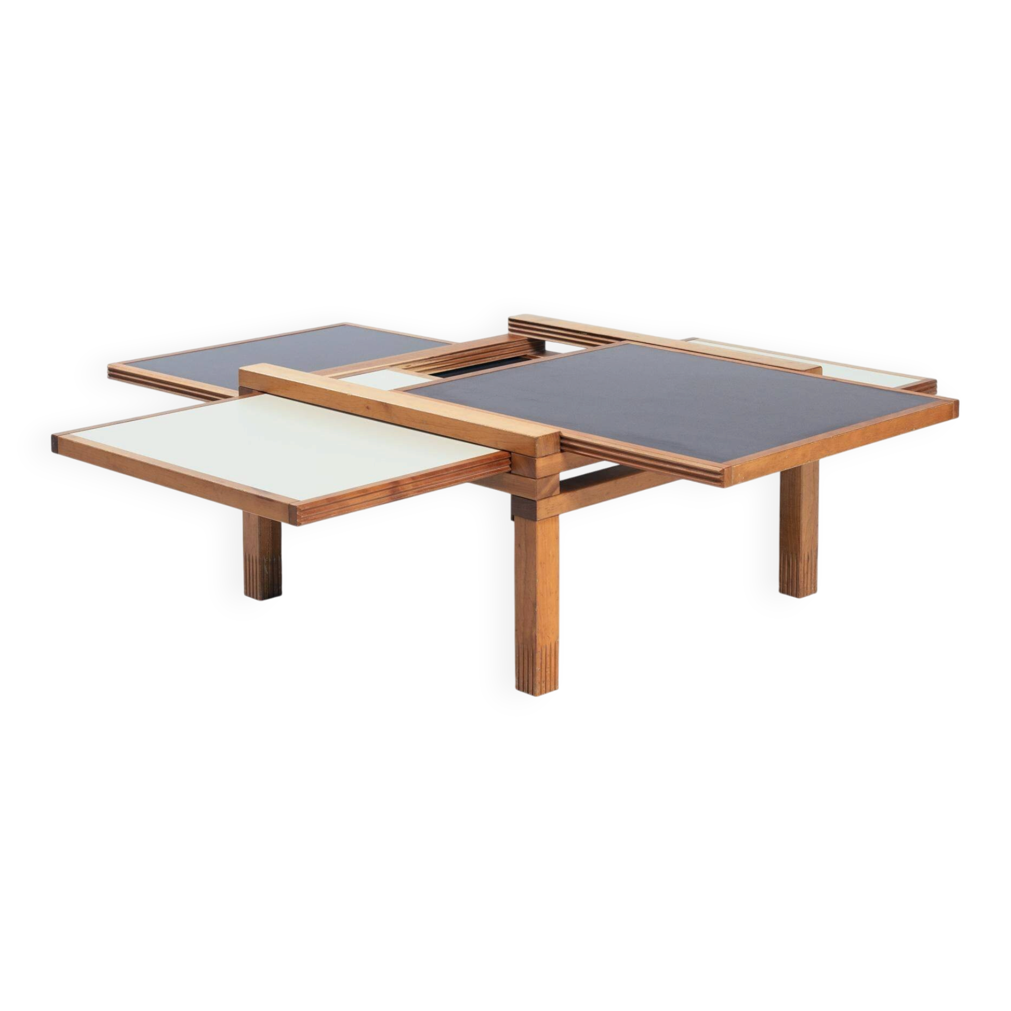Table basse modulaire PAR4 par Bernard Vuarnesson pour Bellato, Italie, années 1970