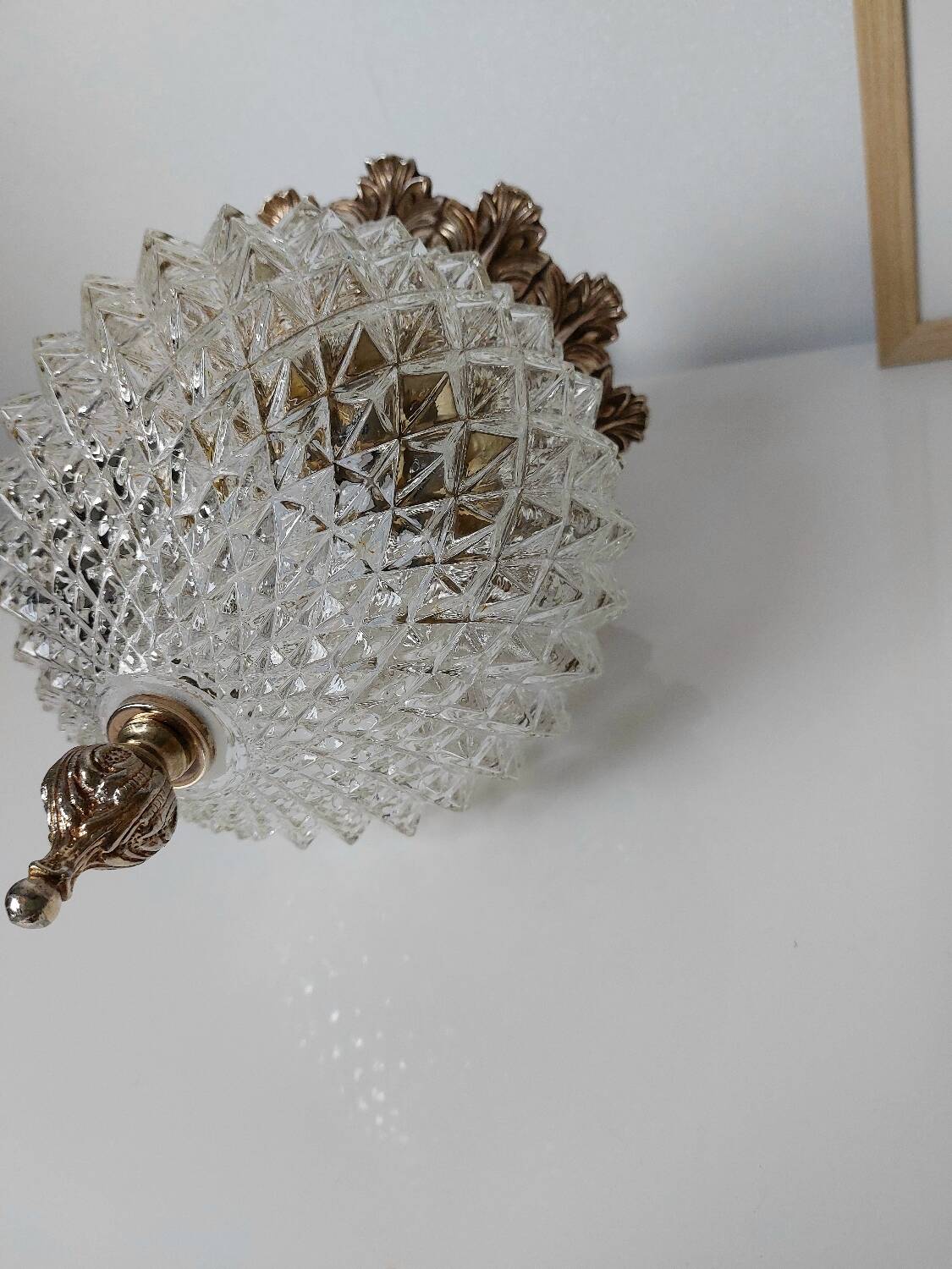 Art Nouveau ceiling chandelier