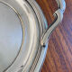 Silver metal tray early twentieth century