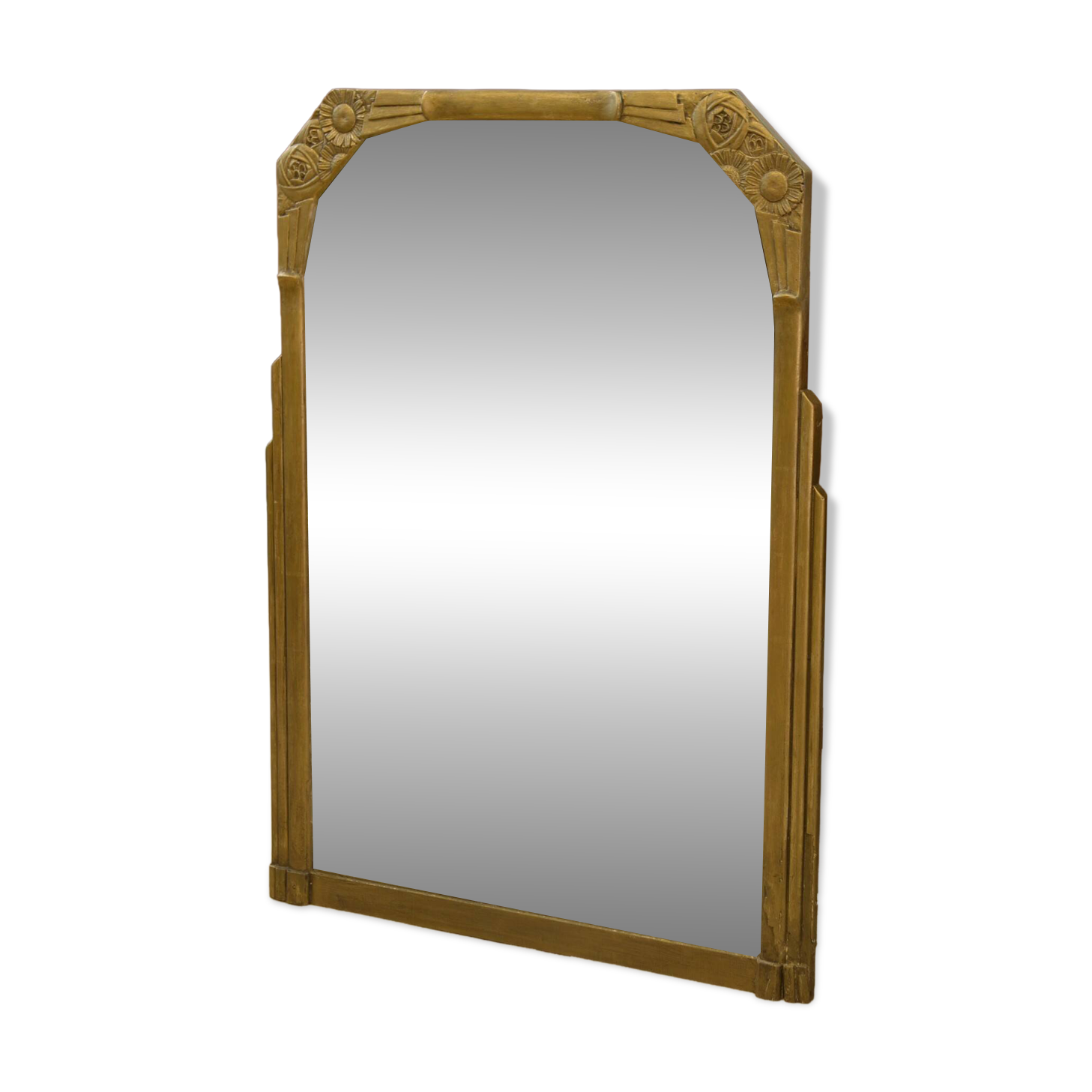 Miroir art déco verre biseauté 1930’s