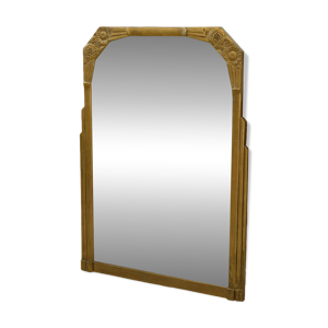 miroir art déco verre