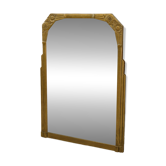 Art Deco mirror with bevelled glass from the 1930s.