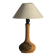 Lampe de table danoise du milieu du siècle en grès brutal, années 1960-70