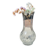 Small transparent vase