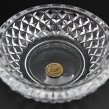 Vintage diamond Arques crystal sugar bowl
