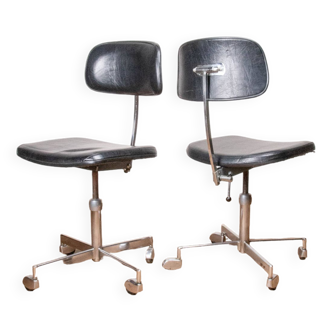 Pair of office chairs