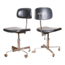 Pair of office chairs