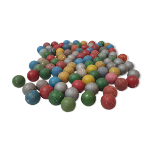 96 billes terre cuite