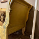 Banquette 1900 tête de cygnes