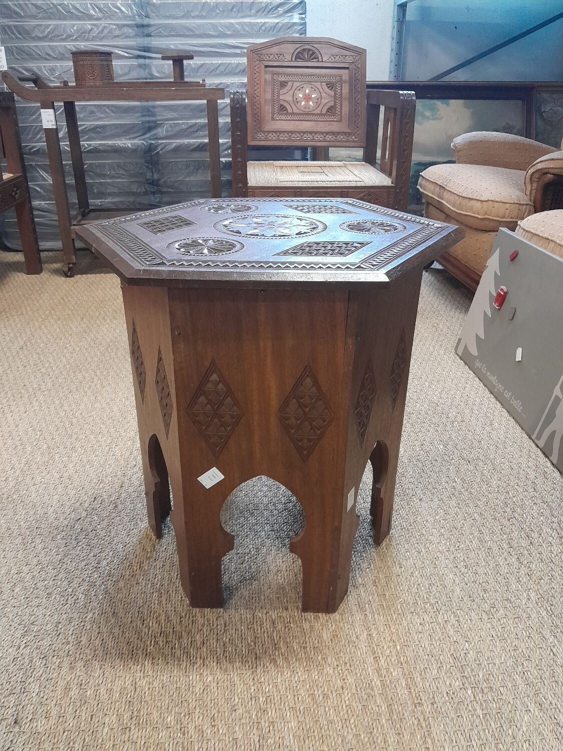 Table basse marocaine