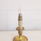 Brass lamp foot