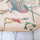 Vintage fiberglass top, 50s, vintage boat pattern