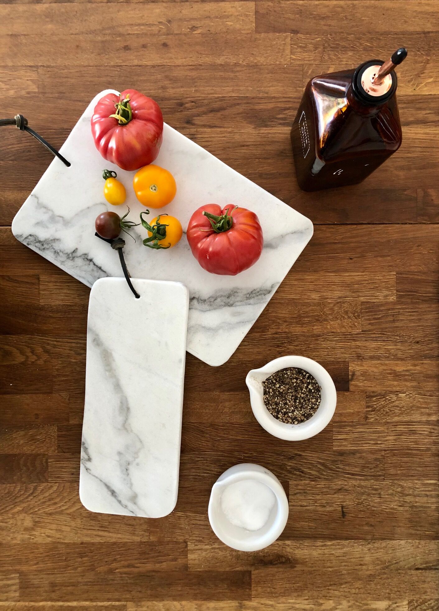 Marble cutting board, artisanal