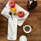 Marble cutting board, artisanal