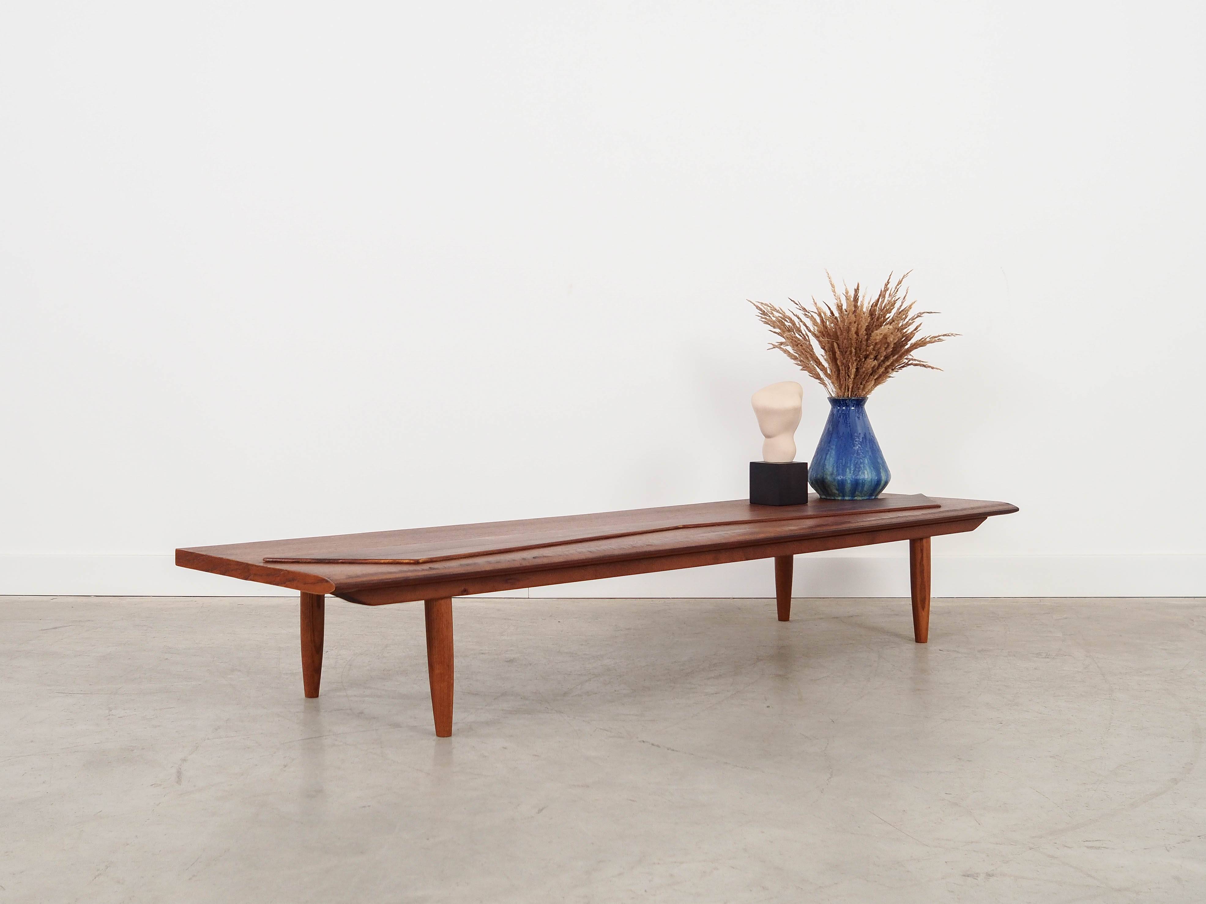 Mahogany lowboard, Danish design, 1970s, made in Denmark