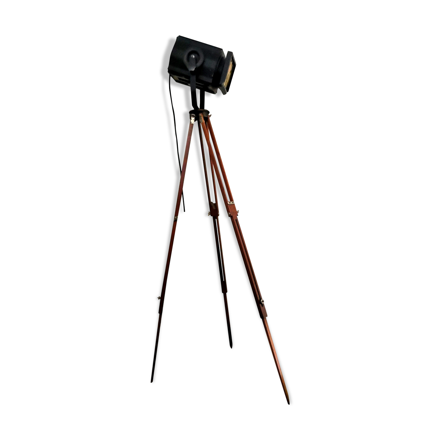 Wooden stage theatre projector