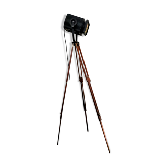 Wooden stage theatre projector