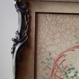 Louis XV-style curved wardrobe, Martin varnished