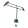 Postmodernist 1980s vintage metal halogen lamp