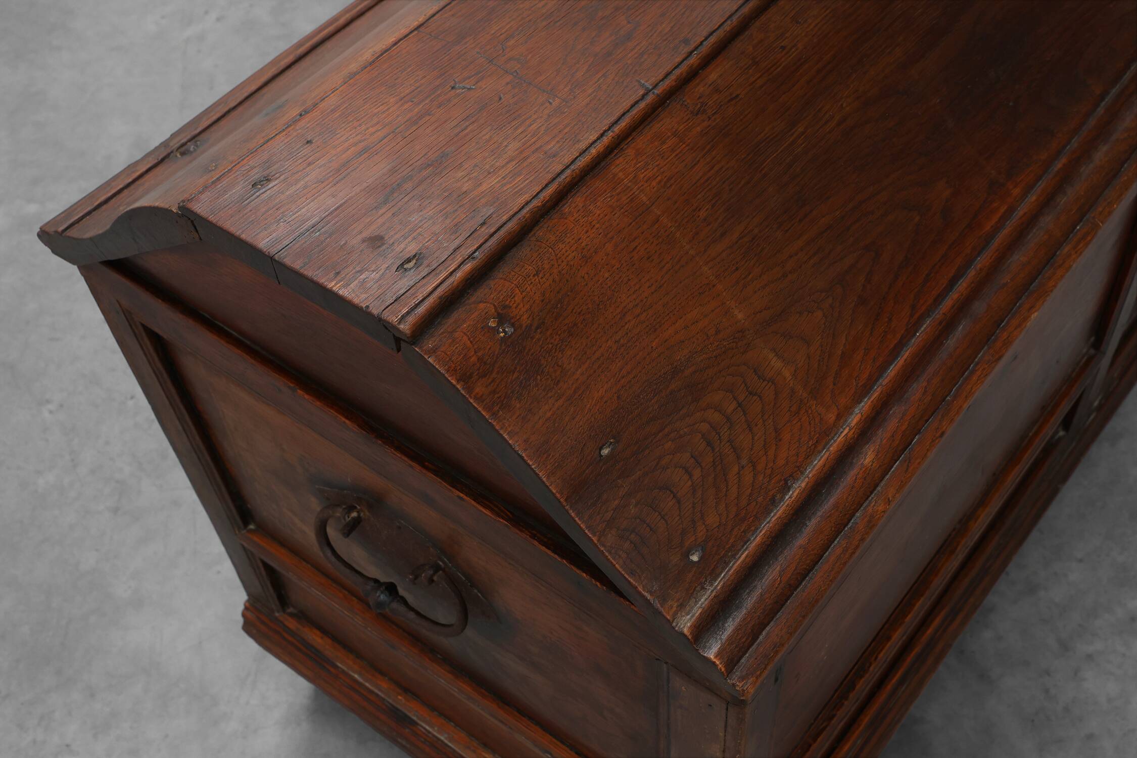 Large 18th Century Provincial oak Chest, France