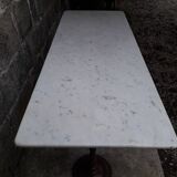 Bistro table marble top 145.5 cm