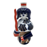 Sargadelos porcelain bottle "Celtic warrior"