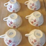 Badonviller half porcelain coffee or tea service
