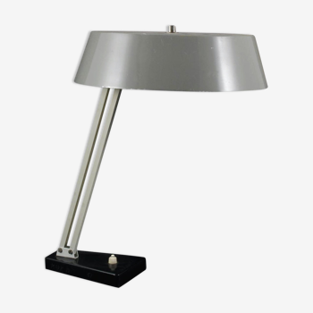Mid century dutch model 147 desk lamp designed by busquet for hala zeist, industrial lighting table
