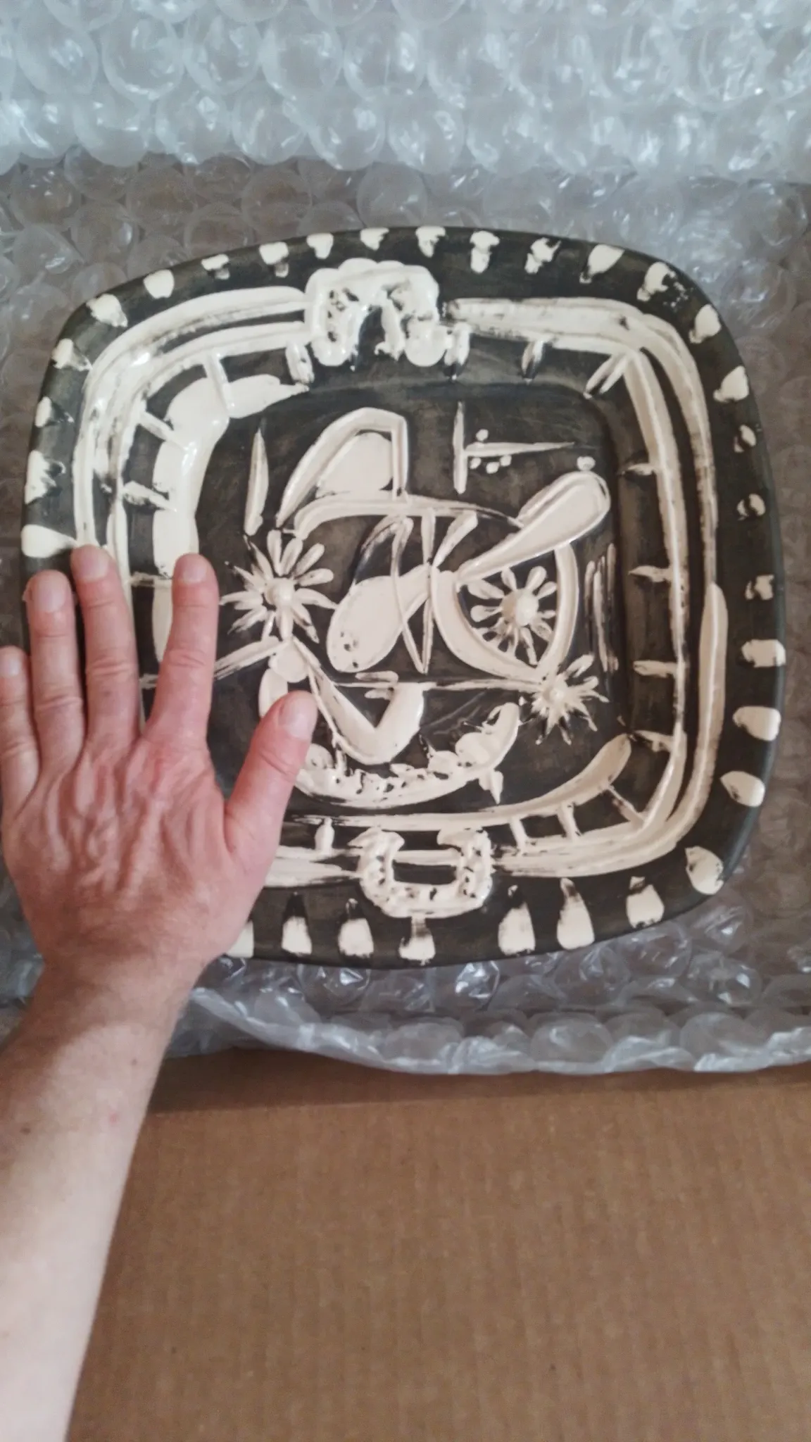 Plar céramique Picasso