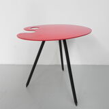 Side table Bois Manu by Lucien de Roeck, painter's palette