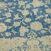 Handmade oriental contemporary 1980s 295 cm x 385 cm beige wool carpet