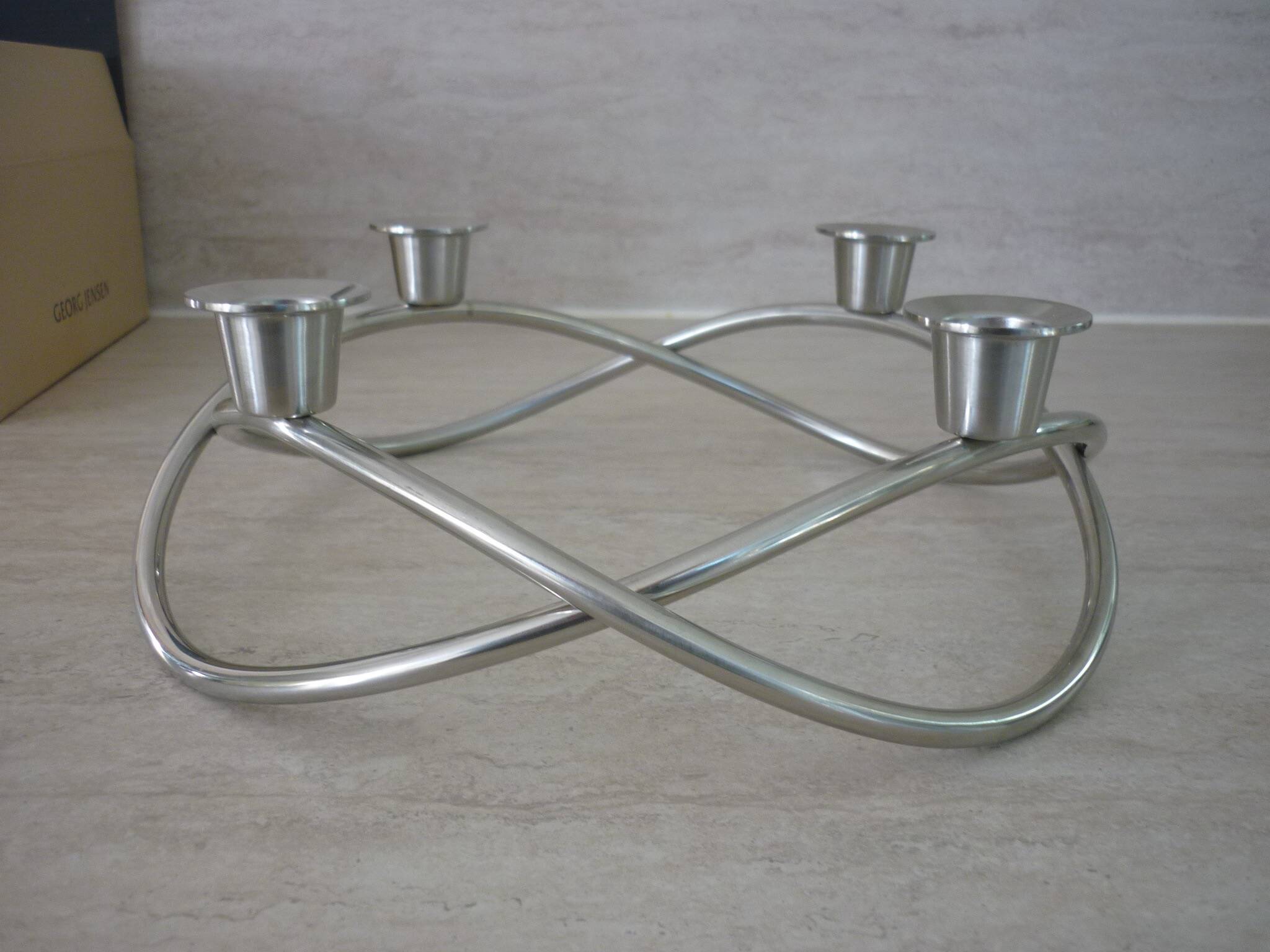 Season Living Candlestick by Georg Jensen