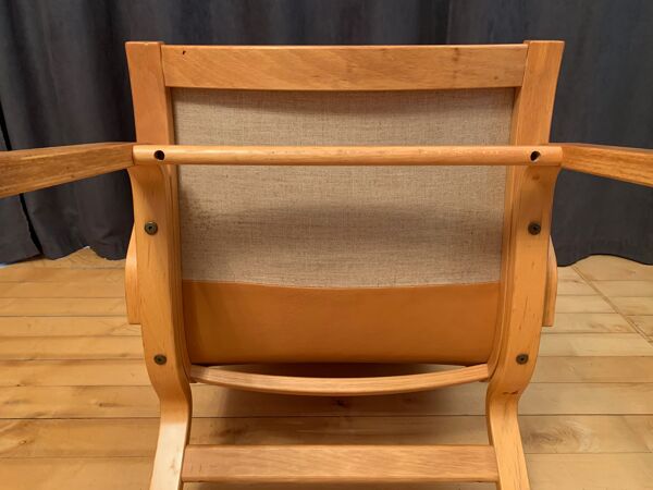 Fauteuil « Albert » par Finn Østergaard, skipper Møbler, Danemark, années 1960