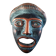 Vintage Greek tragedy wall mask