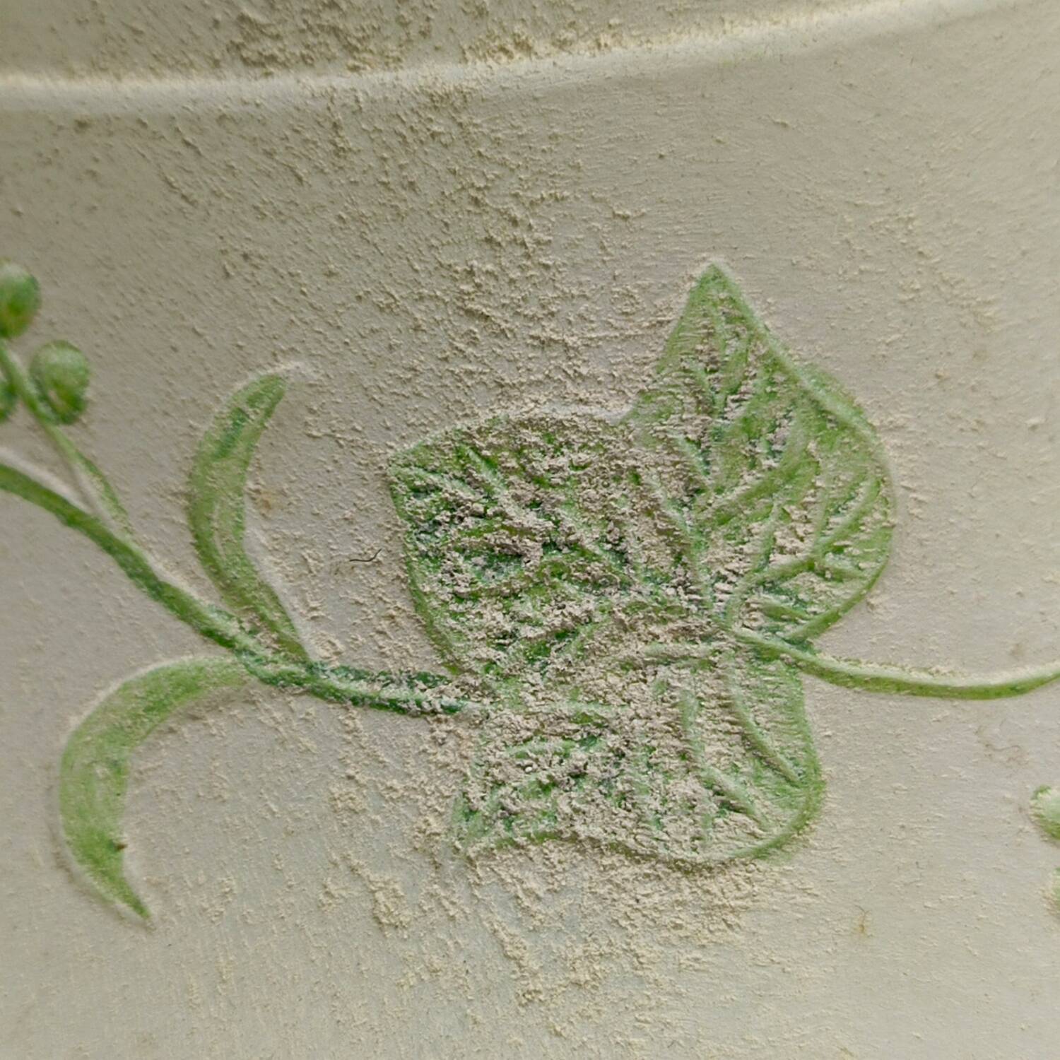 Vintage - Pair of lamps - Glass & Metal