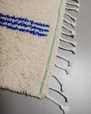 Traditional wool rug 2.5x1.5