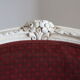Louis XV style armchair patinated white