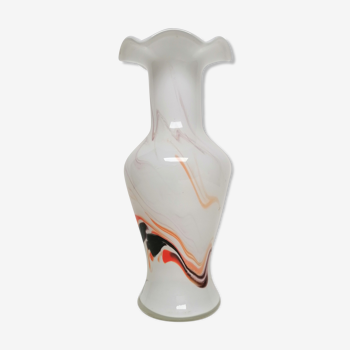 Vase glass blushed