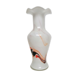 Vase verre blushé