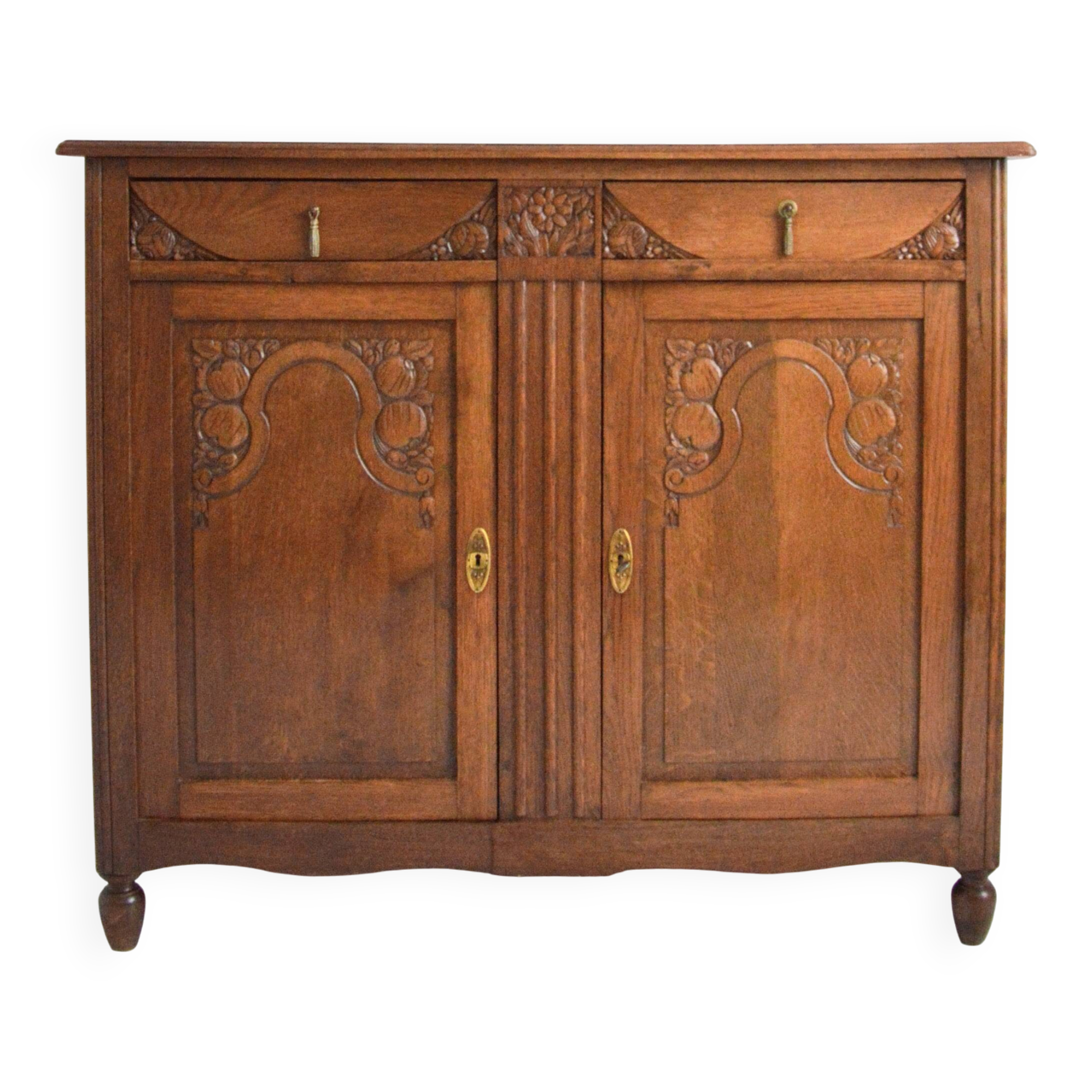 Parisian Buffet / Art Deco Storage Furniture 1930s Vintage