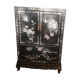 Chinese black wardrobe