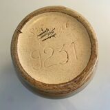 Lunéville ceramic vase