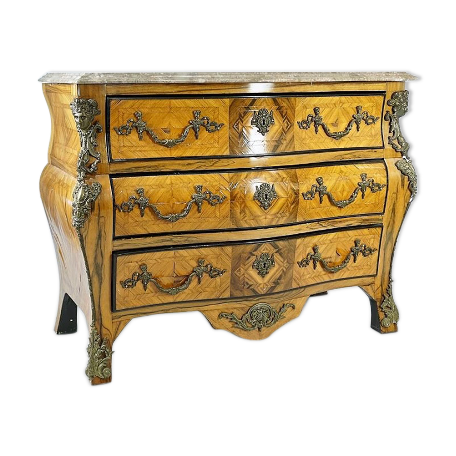 Louis XV-style chest of drawers